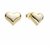 Aros Corazon dorado