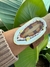 Brazalete Agatha marron