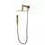 Ducha Chuveiro 20Cm Com desviador Aço Inox 304 Dourado
