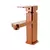Torneira para Banheiro Misturador Monocomando Baixa Dourado Rose