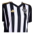 Camisa Atlético Mineiro I 25/26 - Torcedor Adidas Feminina - Preta com listras branca com detalhes em amarelo e Com Patrocínio - Camisas de Time | Torcedor Urbano