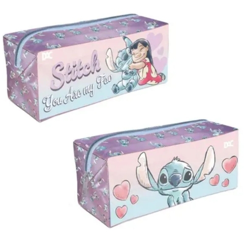 Estojo Escolar Stitch com Ziper Dac ref 5382