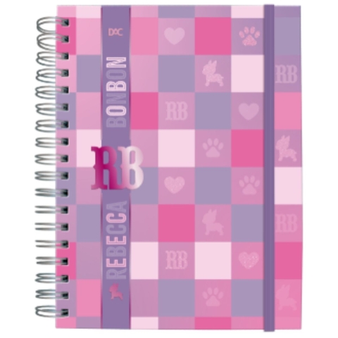 Caderno Universitário 10x1 80 Folhas Smart Rebecca Bonbon