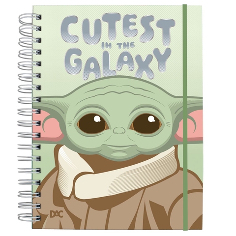 Caderno Universitário 10x1 80 Folhas Smart Star Wars DAC