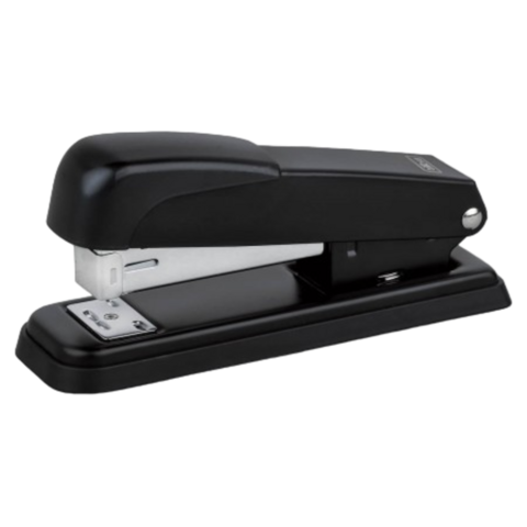 Grampeador 25 Folhas Metálico De Mesa G104 Preto