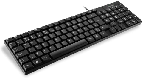 Teclado Multilaser Tc193 Qwerty Português Brasil Cor Preto