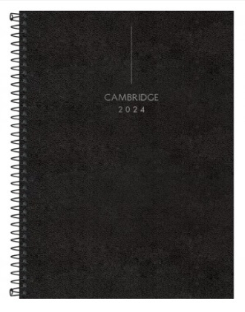 Agenda Executiva Espiral Diária M9 Cambridge 2026 Tilibra