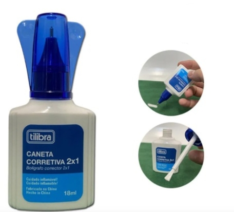 Caneta Corretiva18 ml 2 em 1