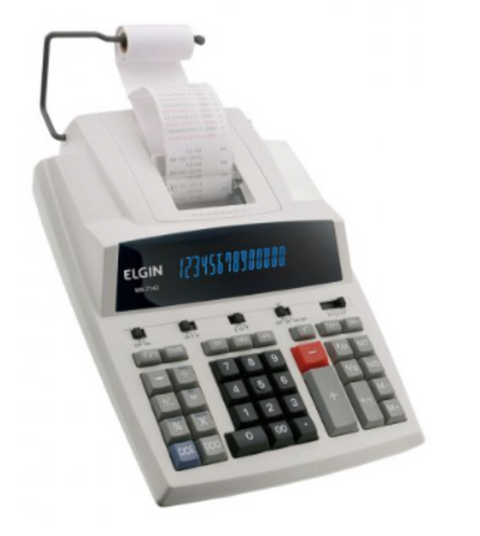Calculadora Bobina Elgin Mb 7142 Cor Branco