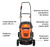 Cortador de Grama Elétrico Black+Decker de 1600W - comprar online