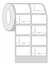 Kit C/3 Rolos Etiqueta 40x25 2 Col Térmica + 1 Ribbon Brinde - Loja do Kadu