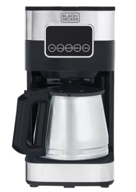 Cafeteira Elétrica 110V Inox Filtro Permanente Lavável 1,5L