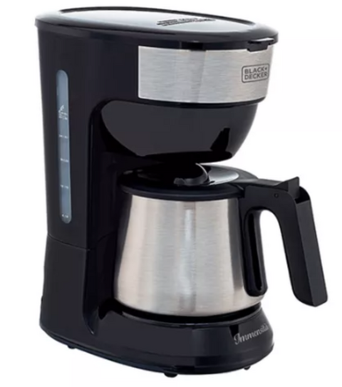 Cafeteira Inox Elétrica Serve Até 38 Xícaras de Café 127v