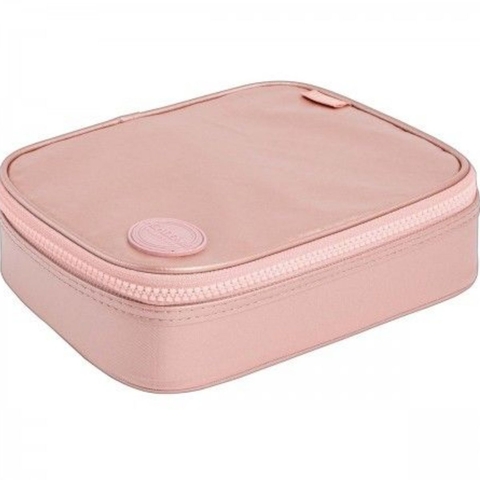 Estojo Box Academie Metalizado Rose 100 Pens Tilibra