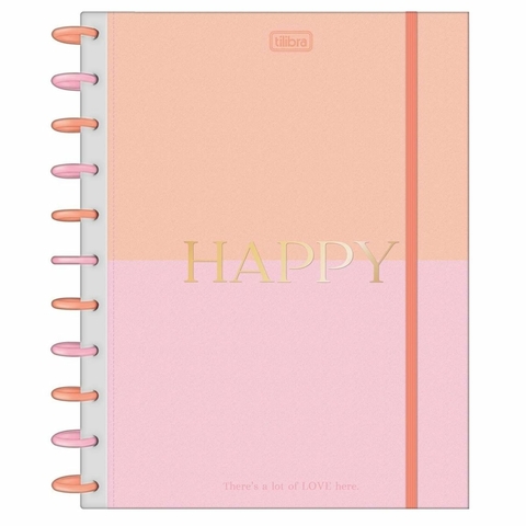 Caderno Tilidisco Happy 10m 160 Folhas