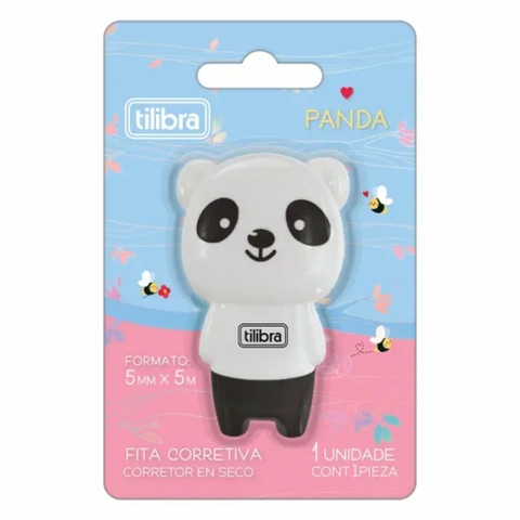 Fita Corretiva Urso Panda - Tilibra 5mmx5m