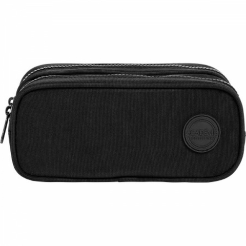 Estojo Duplo Grande Académie Preto -tilibra