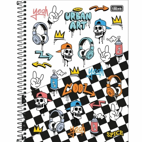 Caderno Espiral Cd Universitário 20x1 Mat Spice 320 Folhas