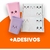 Porta Objetos Doçura C/ 5 Unidades Rosa E Lilás 2190 Dello - comprar online