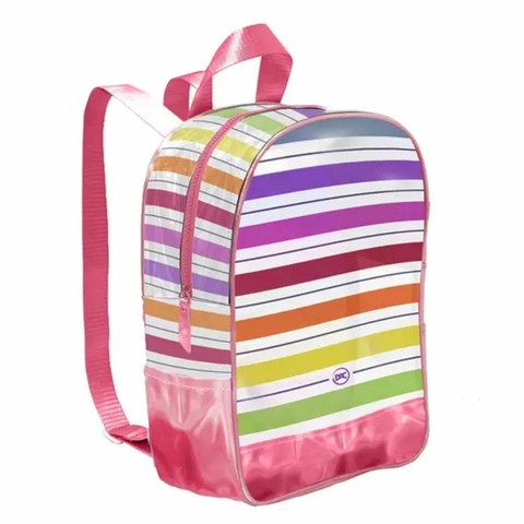 Mochila De Costas Enjoy Colorida Dac - Escolar Pvc