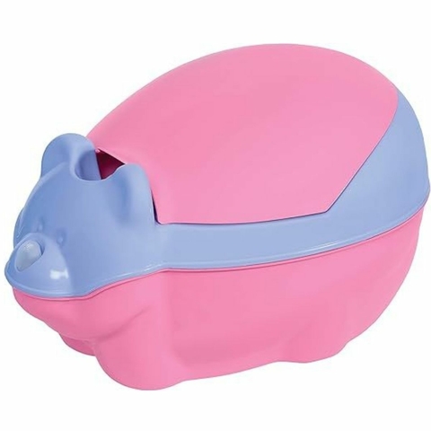 Troninho Musical Rosa Bebe Tutti Baby Assento Redutor 3 Em 1