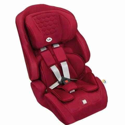 Poltrona Cadeirinha Infantil P/ Carro Ninna Preta 9a36kg Vermelho