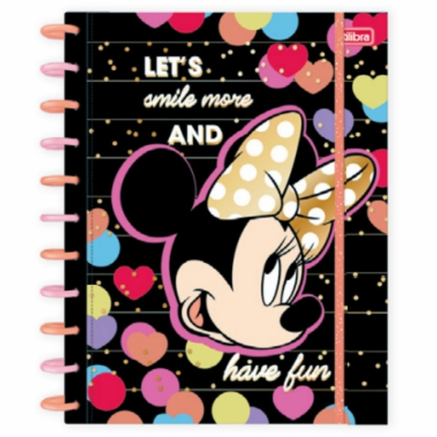 Caderno Tilidisco Universitário 10 Matérias Minie 160 fls