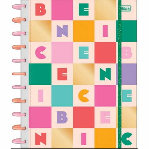 Caderno Tilidisco Universitário 10 Matérias Be Nice 160 F