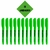 Caneta Marca Texto Verde caixa com 12 unidades Madterprint