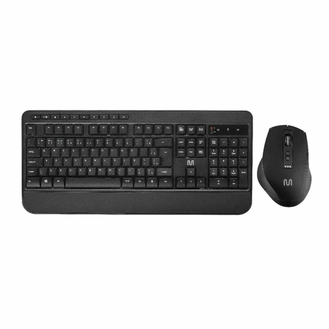 Teclado+Mouse Bluetooth, Ergonômico, Sillencioso, TC301