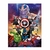 Caderno Universitário Brochura Avengers 80 Folhas Tilibra