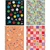 Caderno Pequeno Espiral Capa Dura 1/4 D+ Feminino 200 Folhas