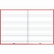 Caderno de Caligrafia Brochura CD Univers. D+ Vermelho 96 F - comprar online