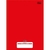 Caderno de Caligrafia Brochura CD Univers. D+ Vermelho 96 F