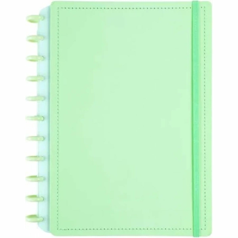 Caderno Universitário All Green 11 discos Disko