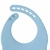 Babador Liso Azul Pega Migalhas Em Silicone 15639 Buba M na internet