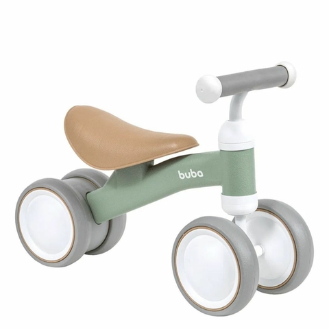 Bicicleta De Equilíbrio 4 Rodas Verde - Buba
