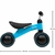 Bicicleta De Equilíbrio 4 Rodas Azul - Buba na internet