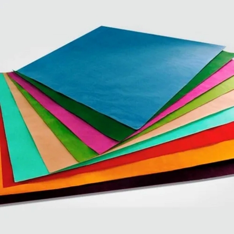 Papel Camurça cores variadas 60cmx40cm