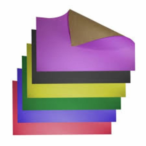 Papel Cartão cores variadas 47cmx65cm - unidade