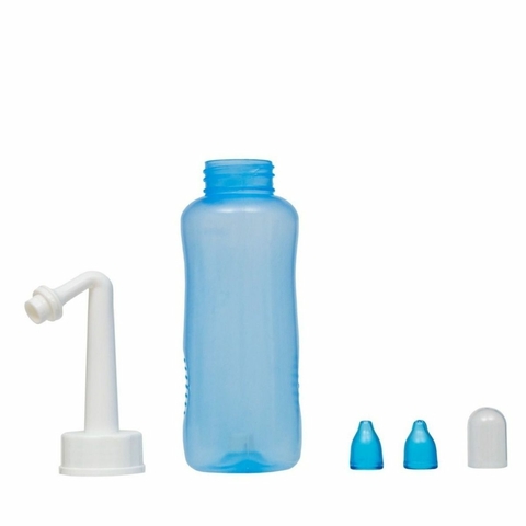 Higienizador Ducha Nasal Silicone Lavador Lavagem 300ml Buba