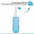 Higienizador Ducha Nasal Silicone Lavador Lavagem 300ml Buba - Loja do Kadu