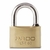 Cadeado 60mm Tetra Pado Em Latão Com 2 Chaves Dourado - comprar online
