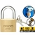 Cadeado Pado Latão 40mm 2 Chaves Não Enferruja Dourado - comprar online