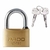 Cadeado Pado LT-T50 Latão Tetra 50mm Dourado Com 2 Chaves - comprar online