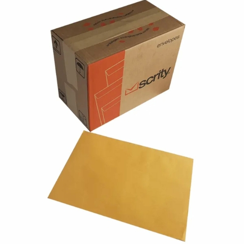 Envelope de Papel Ouro 240X340 80G Com 250 unidades