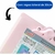 Prancheta Ofício Acrílico Plástico Rosa Pastel Radex - comprar online