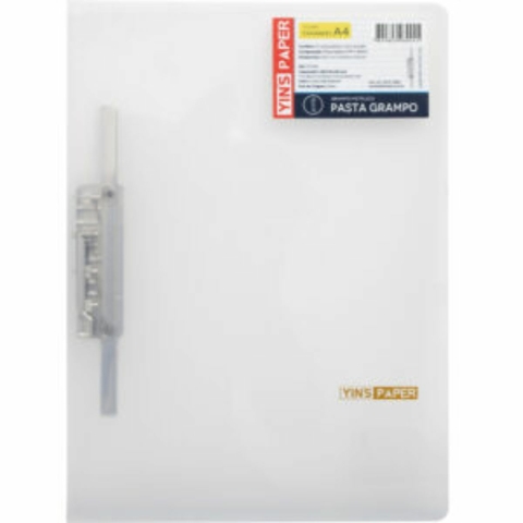 Pasta Grampo A4 Cristal com grampo Metático YP7068