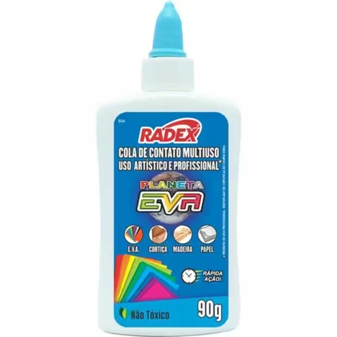 Cola Para EVA 90 gr Multiuso Artítico e Profissional- Radex