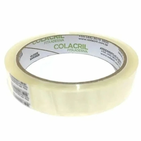 Fita Durex Transparente 18mmx50m Colacril